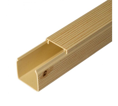 Кабель-канал сосна 2-й замок 25х25 (48м/уп)  PR.025438  Промрукав