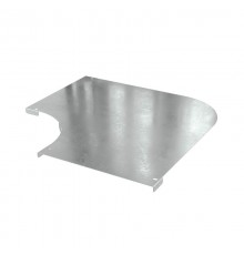 Крышка на угол CPO 90 горизонтальный 90° 100, в комплекте с креп. эл. и соед. пластинами,необходимыми для монтажа, горячеоцинкованная  SKDS100KHDZ 