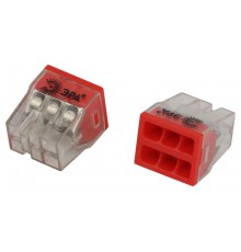 Клемма  NO-225-361 быстрозажимная 2273-206 компактная 6-проводная 0.2-2.5 мм2 (упаковка 20 шт.)  Б0067919  ЭРА