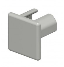 Торцевая заглушка кабельного канала WDK 15x15 мм (ПВХ,серый) (WDK HE15015GR)  6158692  OBO Bettermann