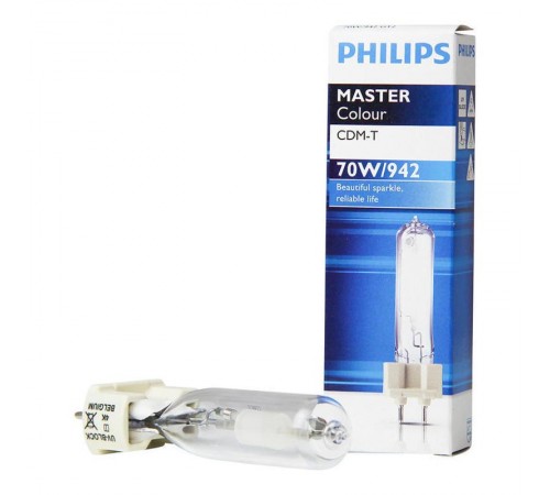 Лампа металлогалогенная MASTERC CDM-T 70W/942 G12  928084505129  PHILIPS