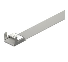 Монтажная лента SBF 15-300 FSK с фиксатором, серая (SBF 15-300 FSK)  6490300  OBO Bettermann