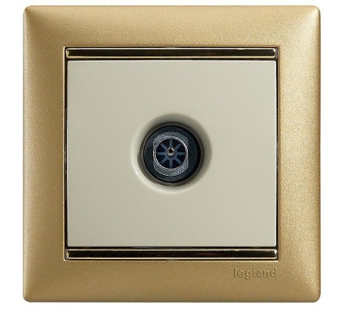 Valena Сл. кость Розетка TV единственная 1,5 дБ  774329  Legrand