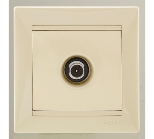 Valena Сл. кость Розетка TV единственная 1,5 дБ  774329  Legrand