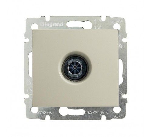 Valena Сл. кость Розетка TV единственная 1,5 дБ  774329  Legrand