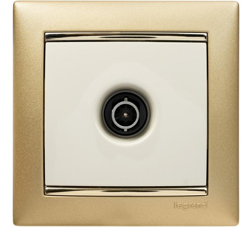 Valena Сл. кость Розетка TV единственная 1,5 дБ  774329  Legrand