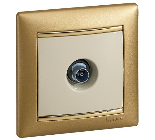 Valena Сл. кость Розетка TV единственная 1,5 дБ  774329  Legrand