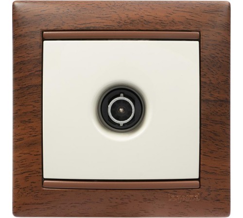 Valena Тонированное дерево Рамка 1-ая  770311  Legrand