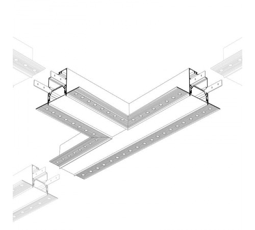 Тройник SL-LINIA55-FANTOM (arlight, Металл)  030133  Arlight