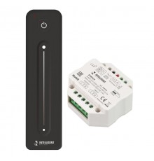 INTELLIGENT ARLIGHT Диммер SMART-SET-TRIAC-601-72-DIM-PD-IN Black (230V, 1x1.5A, ПДУ LINE, 2.4G) (IARL, IP20 Пластик, 5 лет)  039329  Arlight