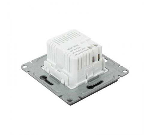 Механизм розетки USB-C - 2шт, графит Эпика  UP1-SOG-2USBC EKF