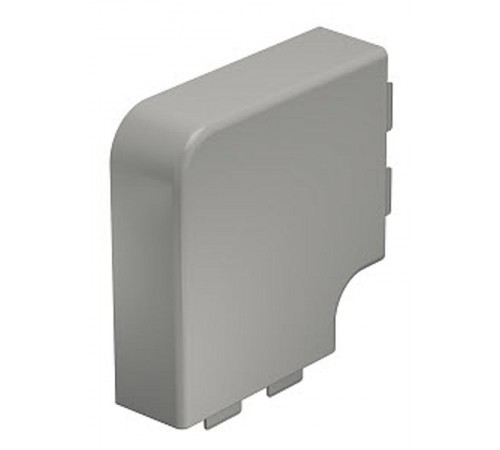 Крышка плоского угла кабельного канала WDK 40x110 мм (ПВХ,серый) (WDK HF40110GR)  6021743  OBO Bettermann