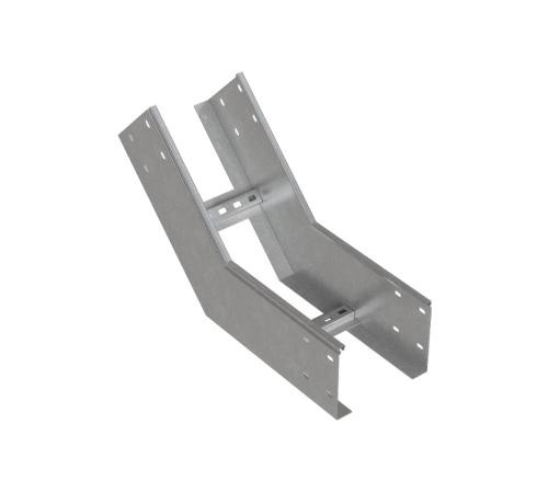 Угол лестничный вертикальный внутренний 45 гр. 150х600х1,2 мм N  LNL45-150-600-1.2 N  КМ - профиль