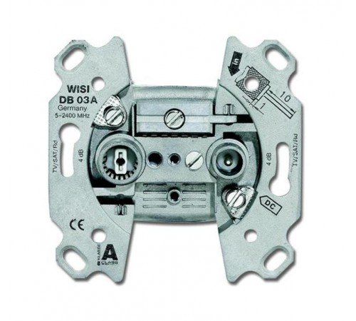 МЕХАНИЗМ TV-R розетки тупиковая  0230-0-0380   2CKA000230A0380  ABB