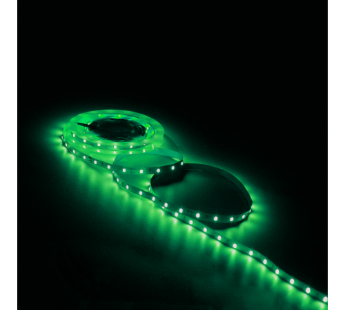 Лента светодиодная Elementary 2835/60-SMD 4.8W 12V DC зеленый IP20 (ZIP Bag 5м)  355000605  Gauss