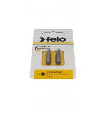 Бита Плоская шлицевая 6,5X1,2X25, серия Industrial, 2шт в блистере  02061036  Felo
