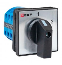 Переключатель кулачковый ПК-1-53 10А 3P "1-2" IP65  pk-1-53-10-65  EKF