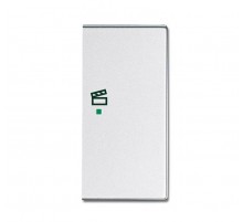 SRS-2-R-83 Клавиша двойная правая free@home, сцена, future, серебристый алюминий  6220-0-0174   2CKA006220A0174  ABB