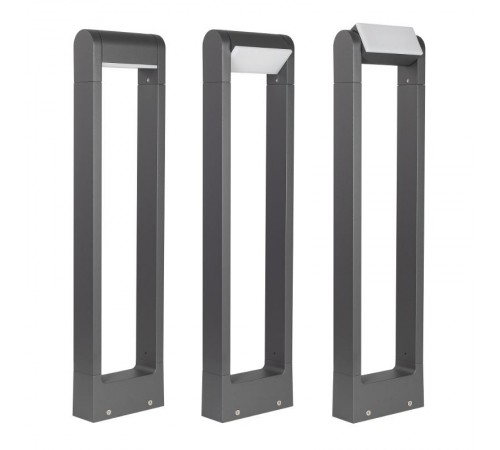 Светильник LGD-PATH-FRAME-ROTARY-H650-6W Warm3000 (GR, 111 deg, 230V) (Arlight, IP65 Металл, 3 года)  029436(1)  Arlight