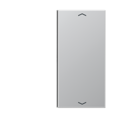 клавиша для выключателя 2 группы в сборе AL2402TSAP Jung