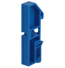 Изолятор для шин  NO-224-68 на DIN-рейку синий  Б0062954  ЭРА