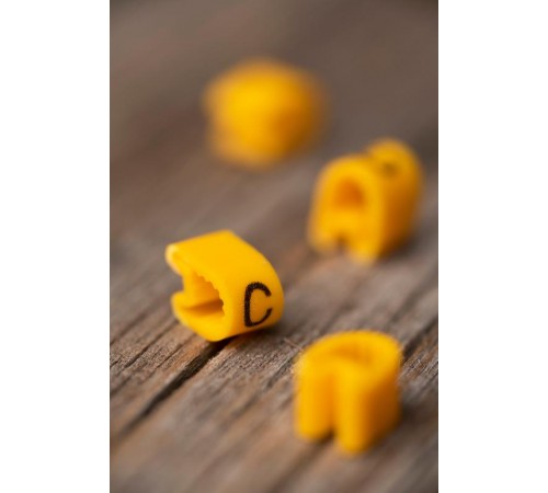 Маркер-кабельный 6,0кв.мм "C" (500шт.) (ЕС-3) EKF PROxima  plc-KM-6-C  EKF