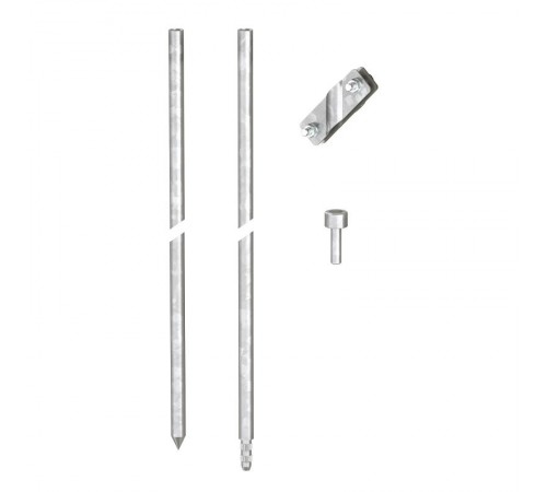 Комплект верт. заземлителя безмуфтовый, 3 м, D16 мм, (2х1500 мм)  NE1103  DKC