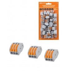 Соединительная клемма СК-413 (2,5мм) (50 шт/блистер)  SQ0527-0016  TDM