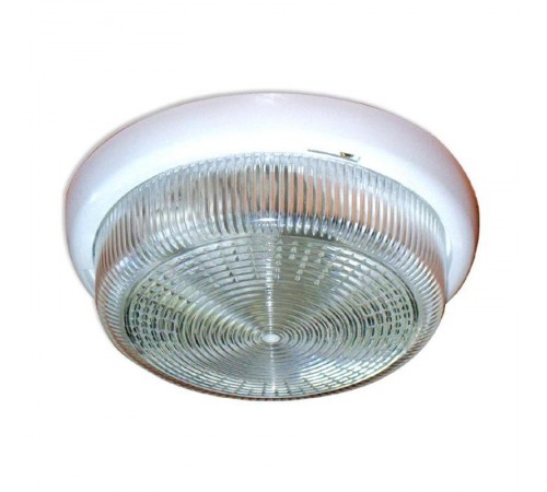 Светильник НБО Раунд 200 23-60-001 60Вт  ЛН/КЛЛ/LED Е27 IP44 корпус белый  1005500564  Элетех