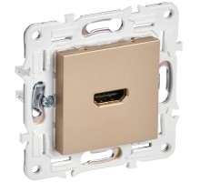 SKANDY Розетка HDMI SK-H01Sa песочный  SK-H10-K98  IEK