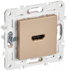 SKANDY Розетка HDMI SK-H01Sa песочный  SK-H10-K98  IEK