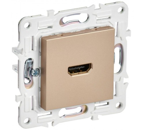 SKANDY Розетка HDMI SK-H01Sa песочный  SK-H10-K98  IEK