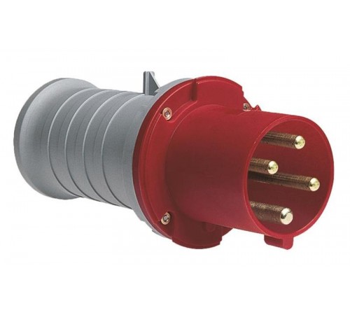 Вилка 63A. 3P+E. IP44 363 P6  2CMA166752R1000  ABB