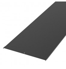 Крышка лотка 400х3000 (0,7 мм) RAL 9005 (12 м/уп)  PR16.9875  Промрукав