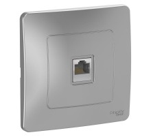 Blanca Алюминий С/У Розетка компьютерная RJ45  BLNIS045003  SE