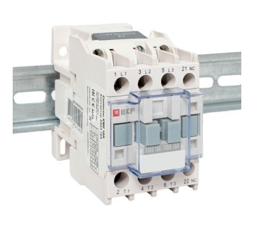 Контактор КМЭ малогабаритный 18А 110В 1NC EKF PROxima  ctr-s-18-110-nc  EKF