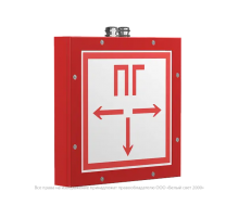 Световой указатель аварийного освещения BS-COMPASS-51-S1-INEXI2  a18793  Белый свет