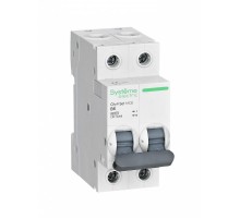 Выключатель автоматический двухполюсный 6А B 4.5kA City9  C9F14206  SE