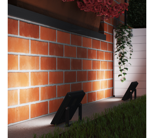 Прожектор светодиодный  Elementary 70W 4370lm IP65 6500К черный ПРОМО 1/10  613100370P  Gauss