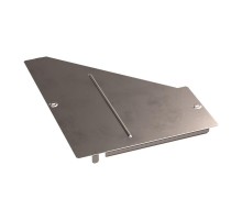 Крышка переходника правого Стандарт INOX (AISI 409) 500х200  PR16.5913  Промрукав