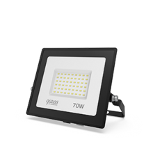 Прожектор светодиодный  Elementary 70W 4370lm IP65 6500К черный ПРОМО 1/10  613100370P  Gauss