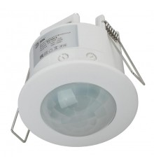 Датчик движения MD 018 белый, 1200Вт, 360 гр.,6М, IP20, (50/1050)  Б0043795  ЭРА