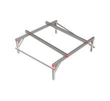 Опорная конструкция для установки оборудования TECHNORAPTOR 1500х1500 тип 2  KM-TR-SSEI-1500-1500-2  КМ - профиль