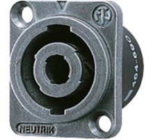 Разъем штепсельный для громкоговорителя; гнездо  PB4  Jung