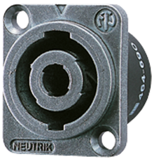 Разъем штепсельный для громкоговорителя; гнездо  PB4  Jung