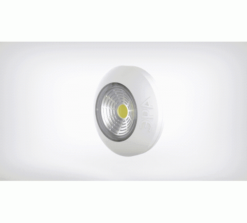 Светильник пушлайт (подсветка) 1хLED (COB) 3xAAA SB-502  Аврора белый (3 шт. в коробке)  Б0031041  ЭРА