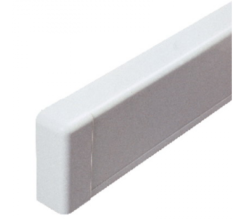 Заглушка для плинтусного короба 100х40 мм белый  AIR10045  DKC