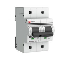 Выключатель автоматический двухполюсный ВА 47-125 125А D 15кА PROxima  mcb47125-2-125D  EKF