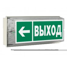 Указатель аварийный светодиодный UNIVERSAL BS-743-10x0,3 LED 3ч постоянный накладной IP65  a14476  Белый свет