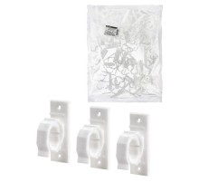 Зажим-защелка для проводов 15 мм (50шт)  SQ0516-0410  TDM